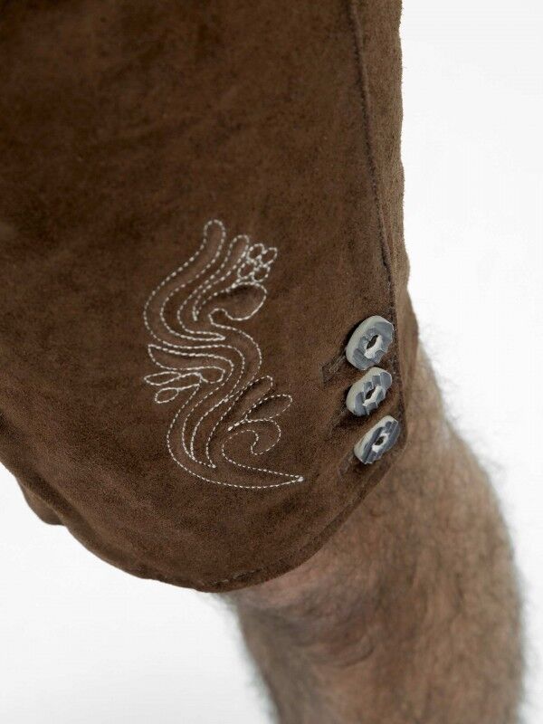 Genuine Leather Bavarian German Lederhosen Men, Oktoberfest Traditional outfit