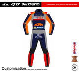 MOTOGP KTM  CUSTOMIZED MOTORBIKE MOTORCYCLE COWHIDE LEATHER RACING SUIT