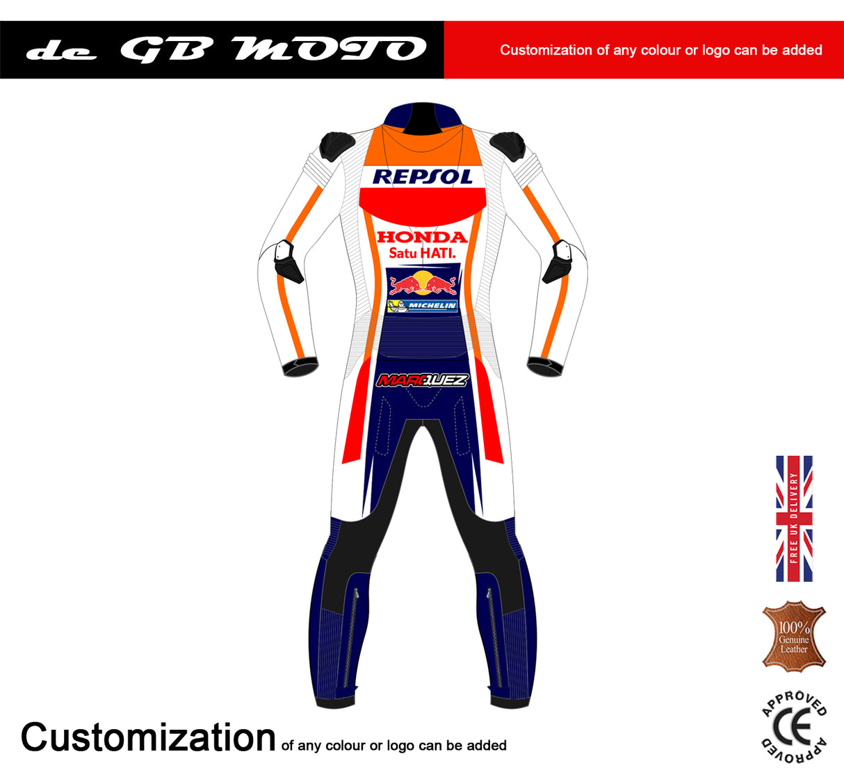 ALEX MARQUEZ HONDA REPSOL RACE LEATHERS MOTOGP 2020