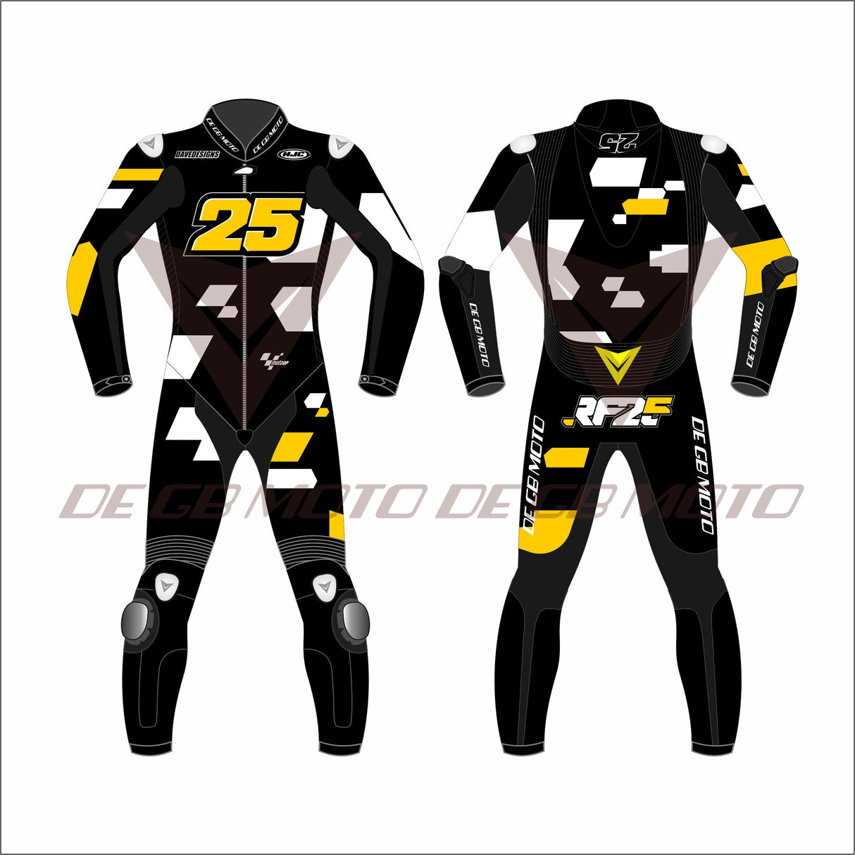 APRILIA RAUL FERNANDEZ WINTER TEST 2023 Motorbike Racing Leather Suit