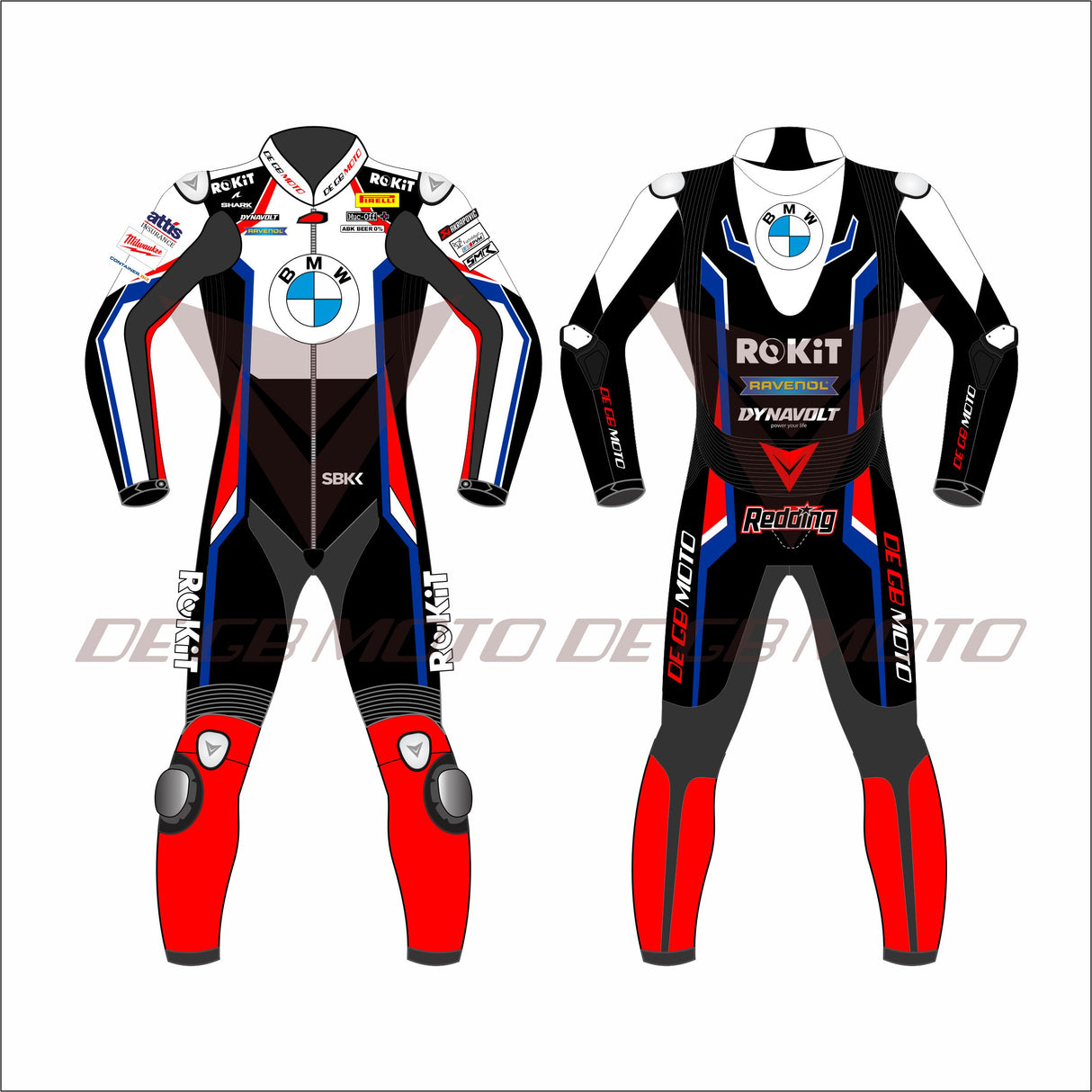 SCOTT REDDING 2023 BMW MOTORBIKE LEATHER RACING