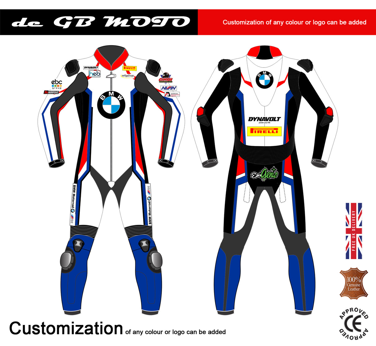 EUGENE LAVERTY BMW MOTORRAD RACE SUIT WSBK 2020