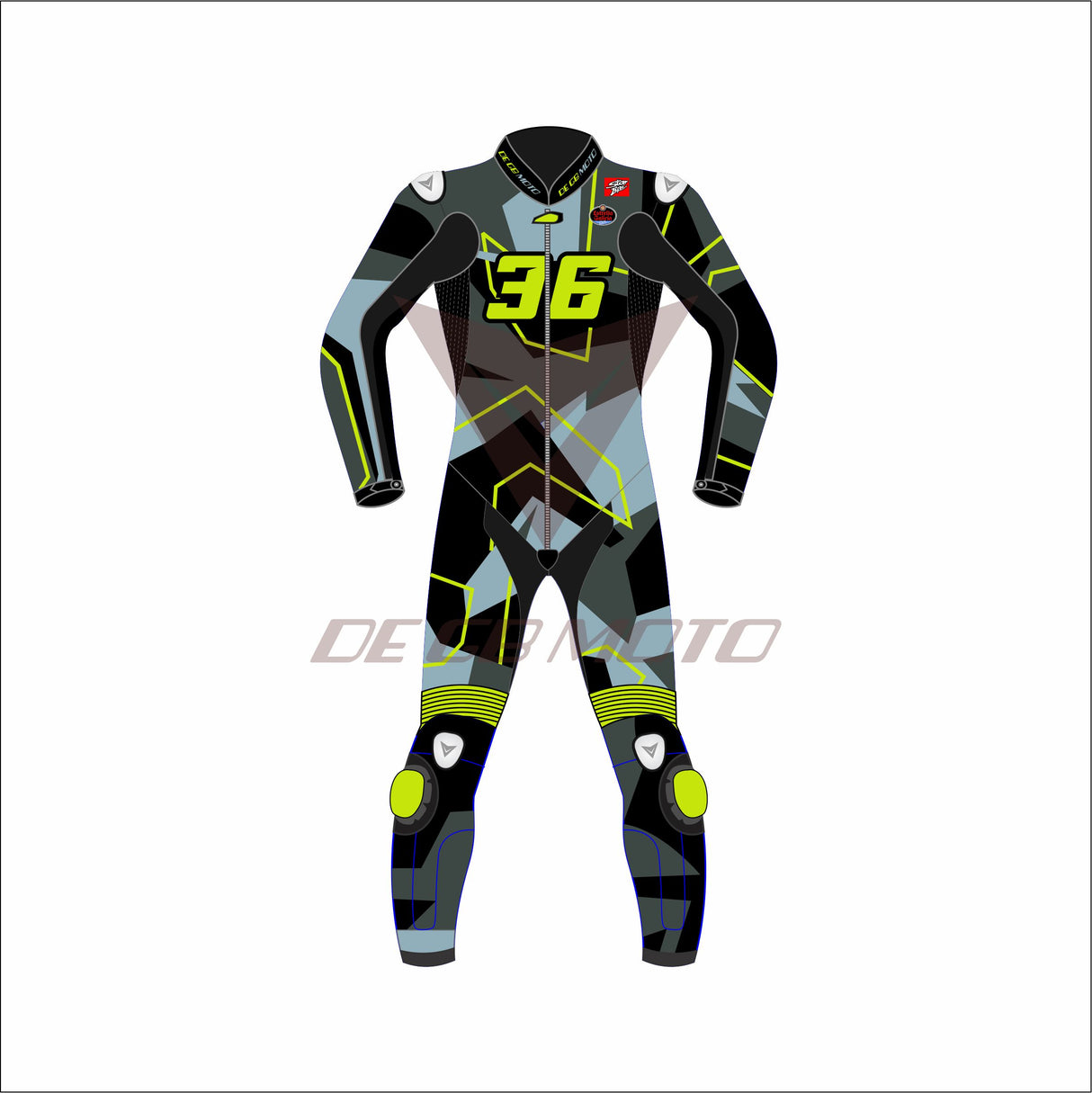 JOAN MIR HONDA WINTER TEST 2023 Motorbike Racing Leather Suit