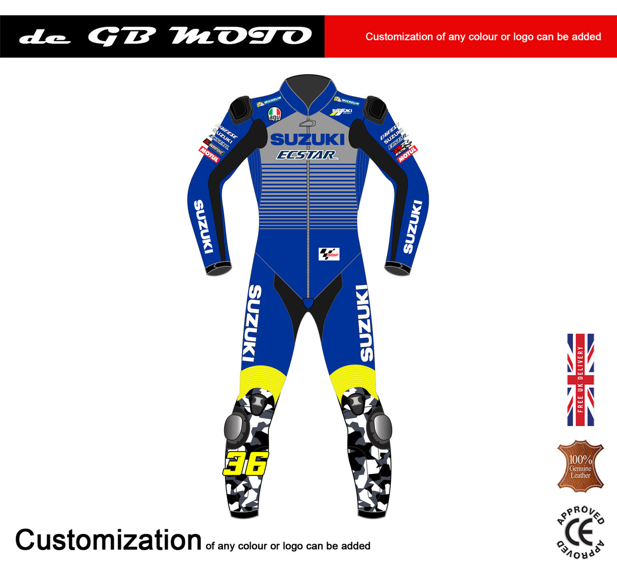 JOAN MIR SUZUKI RACING LEATHERS MOTOGP 2020