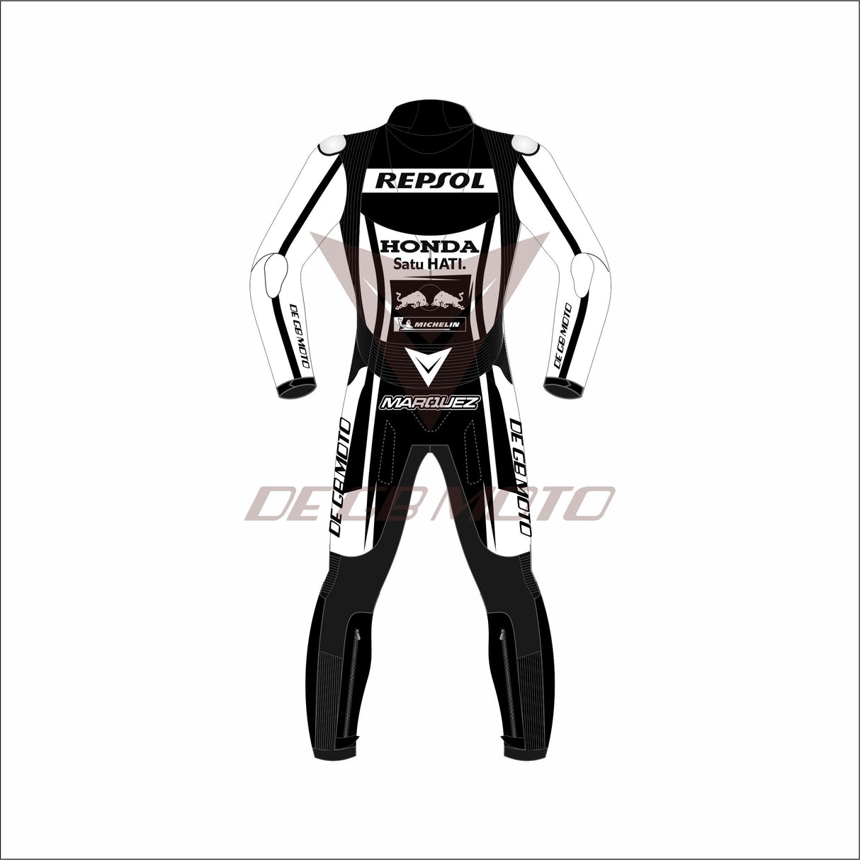 Marc Marquez Motorcycle/Motorbike Biker's Racing Leather Suit Model MotoGP 2022-2023