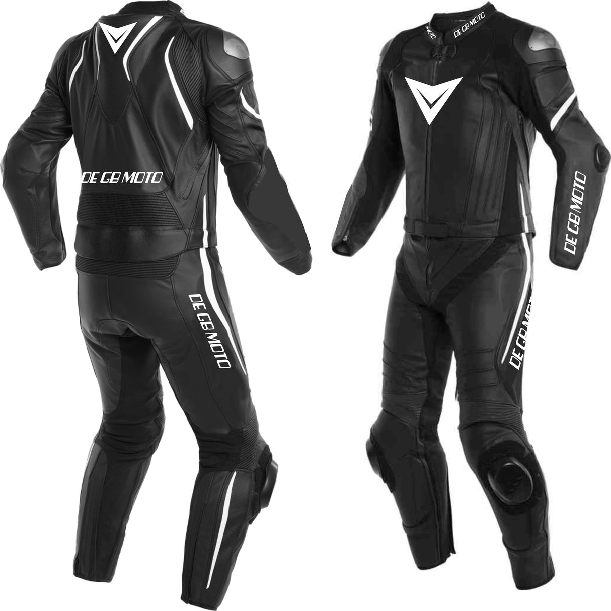 DGM Motorbike Racing Leather Suit