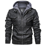 BRAND NEW BELGRADE LEATHER JACKET WITH REMOVABLE HOOD REAL LEATHER