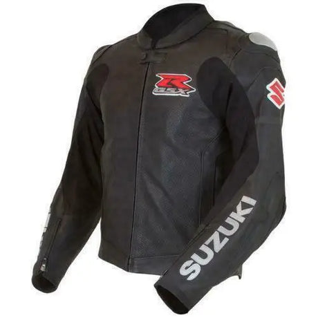 Brand New Suzuki Motorcycle Racing Leather Jacket