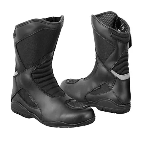 Motorbike Shoes  Motorcycle Leather Boots Racing CE Armoured Touring