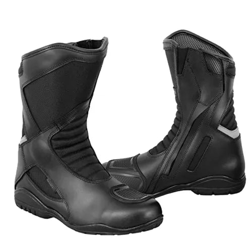 Motorbike Shoes  Motorcycle Leather Boots Racing CE Armoured Touring