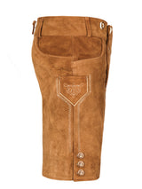 Mens Bavarian German Lederhosen Oktoberfest Traditional Outfit Genuine Leather Short Length