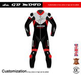 De GB Moto MV Agusta 1 Piece Motorbike Racing Leather Suit CE Approved Armour